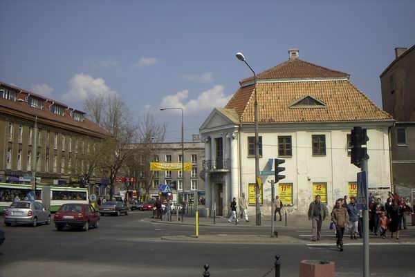 Biaystok - Kamienice w centrum