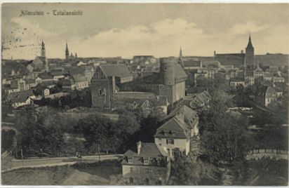 Olsztyn - Widok oglny 1916