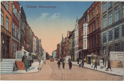 Elblag -Wilhelm street