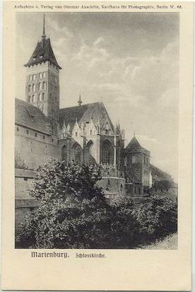 Malbork - Koci zamkowy 1907