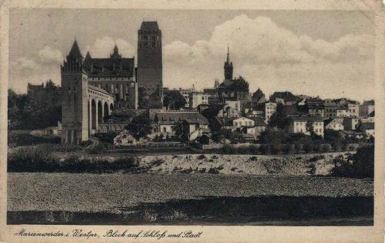 Kwidzyn - View at castle and city