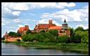 Malbork - Panorama zamku i kocioa